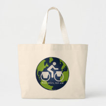 Faites les milles, pas guerre sac en toile