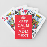 FAITES VOS PROPRES GARDER LA PLATE-FORME DES CARTE jeux de cartes
