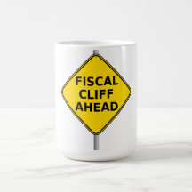 Falaise fiscale en avant mug à café