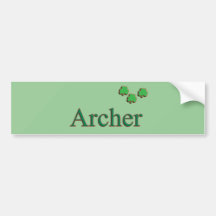 Famille d'Archer Adhésif Pour Voiture
