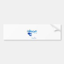 Famille de baleine adhésif pour voiture