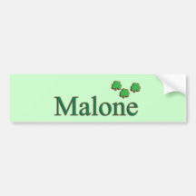 Famille de Malone Adhésif Pour Voiture