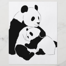 Famille de panda tract
