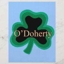 Famille d'O'Doherty Prospectus Personnalisés