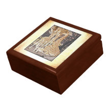 Famille Giftbox de girafe Boîtes À Souvenirs
