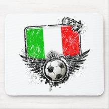 Fan de foot Italie Tapis De Souris