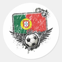Fan de foot Portugal Adhésif