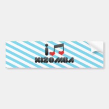 Fan de Kizomba Autocollant Pour Voiture
