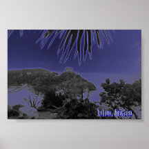 fantasybeach, Tulum, Mexique, Tulum, Mexique Affiche