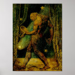 Fantôme de Blake d'une puce Affiche