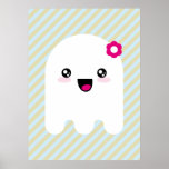 Fantôme de Kawaii Affiches