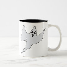 Fantôme déplaisant mugs à café