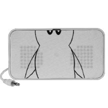 Fantôme Gito le pingouin Haut-parleur iPod
