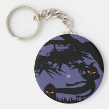Fantômes et pierre tombale Keychain Porte-clefs