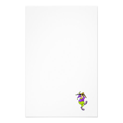 Farceur avec un marteau papier à lettre customisable