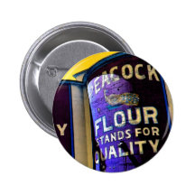 Farine de paon badges