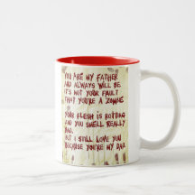 fathers day zombie mugs