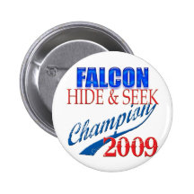 Faucon Heeme, champion de cache-cache Pin's