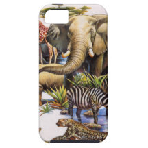 Faune africaine de concert coque iPhone 5 Case-Mate