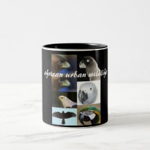 faune urbaine de l'Afrique Mug À Café