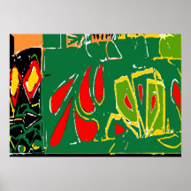 Fauvism : Style abstrait de Matisse de rideaux Affiches