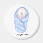 Faveurs de baby shower de garçons magnets pour réfrigérateur