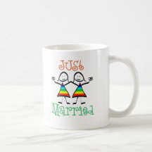 Faveurs lesbiennes de mariage mugs