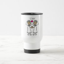 Faveurs lesbiennes de mariage tasses