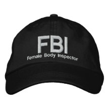 FBI CASQUETTE DE BASEBALL BRODÉE