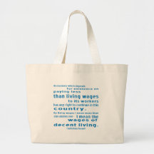 FDR sur des salaires Sacs Fourre-tout