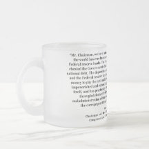 Federal Reserve corrompu citent par Louis T McFadd Mugs À Café