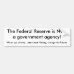 Federal Reserve est organisme gouvernemental de NO Autocollant Pour Voiture