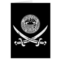 Federal Reserve piratent le logo Cartes De Vœux