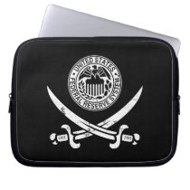 Federal Reserve piratent le logo housses pour ordinateur portable