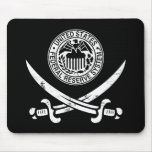 Federal Reserve piratent le logo Tapis De Souris
