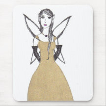Fée 2 d'or tapis de souris