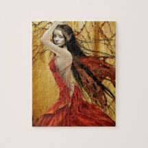 Fée d'automne puzzles