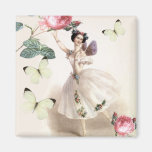 Fée de ballerine magnets