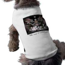 Fée de Gothick T-shirts Pour Animaux Domestiques