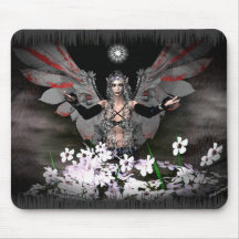 Fée de Gothick Tapis De Souris