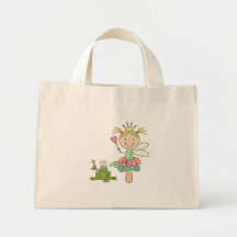 Fée de grenouille - T-shirts et cadeaux blonds Sacs Fourre-tout
