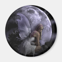 Fée de lumière de lune aimants