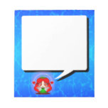 Fée de tomate de Kawaii Chibi Blocs-notes