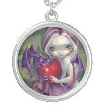 Fée d'imaginaire de COLLIER de dragon de Valentine