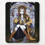 Fée fauve Mousepad d'esprit de nature de Therianth Tapis De Souris