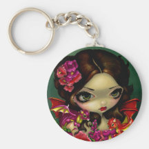 Fée" Keychain "de muflier Porte-clés