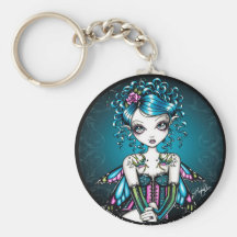 Fée Keychain de tatouage d'hirondelle de couture d Porte-clefs