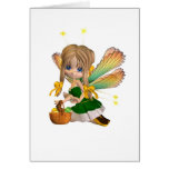 Fée mignonne de Toon Pâques - 2 Cartes De Vœux