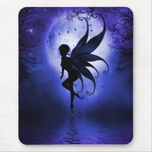 Fée Mousepad d'indigo Tapis De Souris