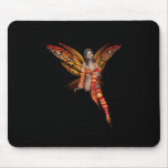 Fée orange 7 de papillon de lutin de monarque - tapis de souris
